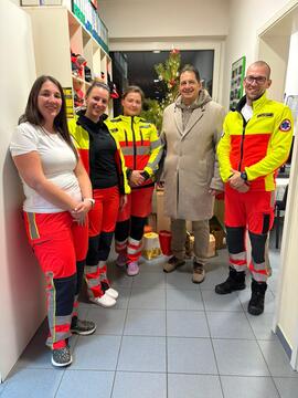 Silvestrski obisk; Vir: Arhiv Občine Sežana